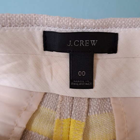 J Crew Jacquard Striped Shorts - Picture 3 of 3